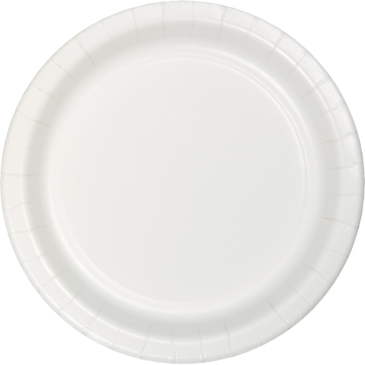 Christmas Central Disposable Paper Party Banquet Dinner Plates - 10" - White - Club Pack of 240